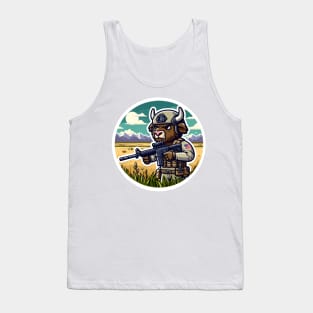 Tactical Bison Buffalo Tank Top